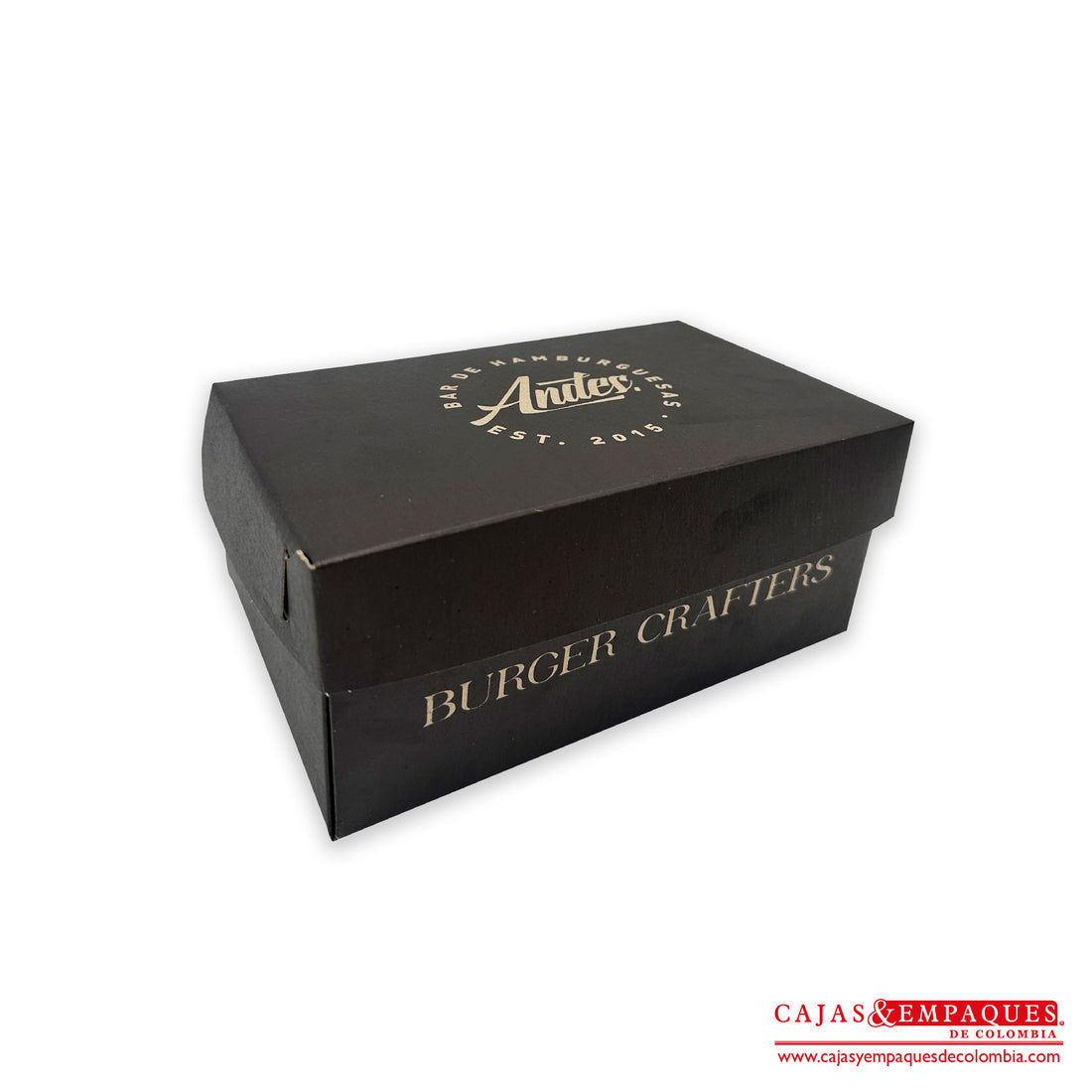 Imagen destacada de Caja plegadiza | Andes Burger Med 19x12x8 cm