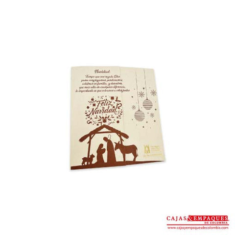 Imagen destacada de Tarjeta navideña | Iglesia Santa María de los Ángeles 20x22 cm