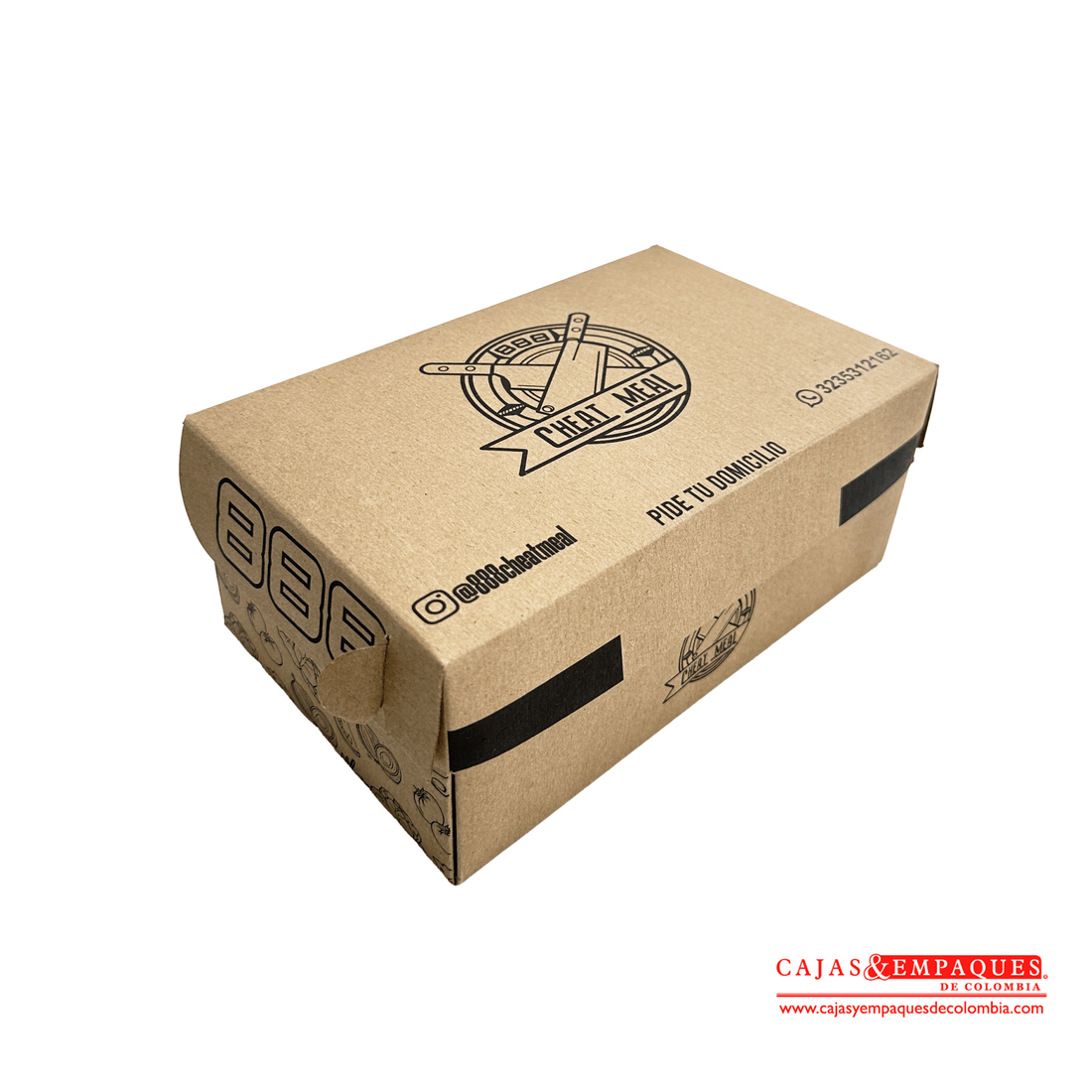 Imagen destacada de Caja plegadiza | Cheat Meal - 19x12x8 cm