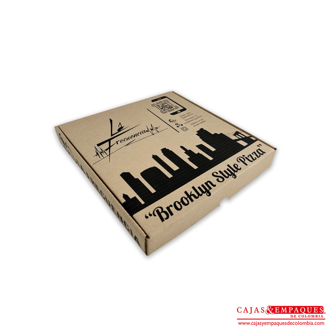 Imagen destacada de Caja plegadiza bogus | La Frecuencia 30x30x4 cm