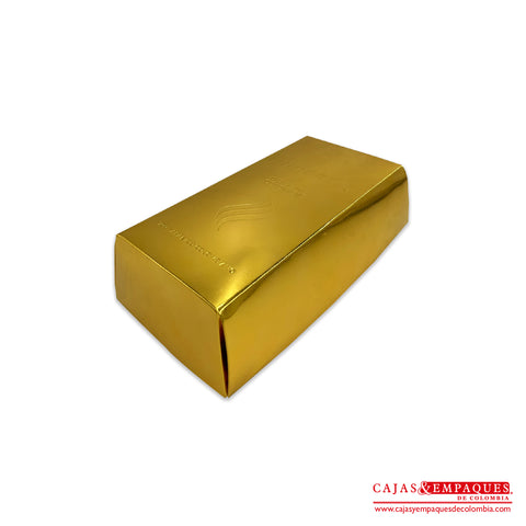 Imagen destacada de Caja Tapa y Base | Café Inusual 12x24x6.5 cm Lingote