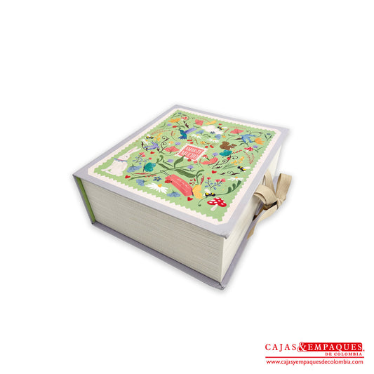 Imagen destacada de Caja de lujo con parrilla | Orna Artesanal 21.5x24x9.5 cm