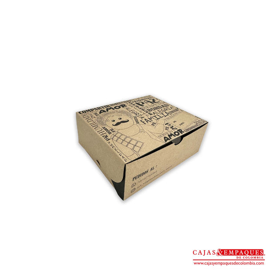 Imagen destacada de Caja plegadiza micro corrugado | Art Virgencitas con Amor 19x16x7 cm