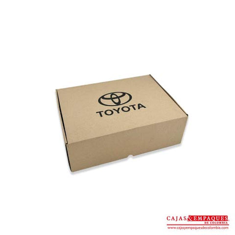 Imagen destacada de Caja plegadiza micro corrugado | Toyota 33x24x11 cm