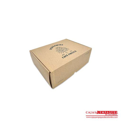 Imagen destacada de Caja plegadiza micro corrugado | Pergamino 25x19.6x9 cm