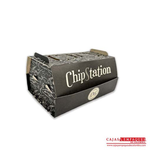 Imagen destacada de Caja plegadiza para domicilio | ChipStation 18,8x13x8,4 cm