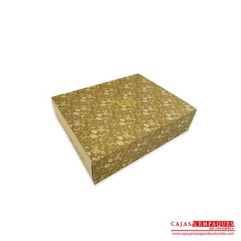 Imagen destacada de Caja doble pared con cierre imán | Le´Brown Bakery 24.5x20x6 cm Navidad