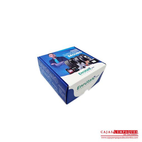 Imagen destacada de Caja plegadiza microcorrugado | Enrutalo.com 18.5x18.5x9 cm