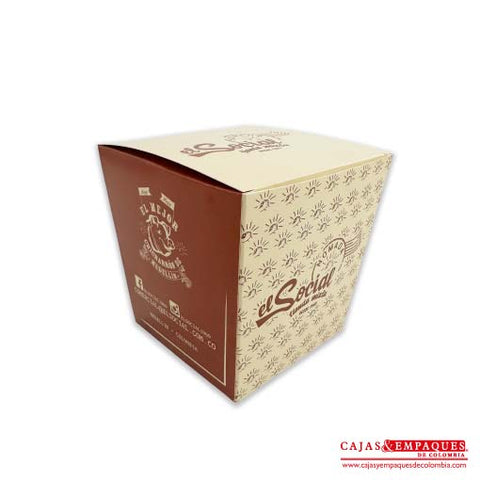 Imagen destacada de Caja tipo solapa | El Social 9x9x11 cm