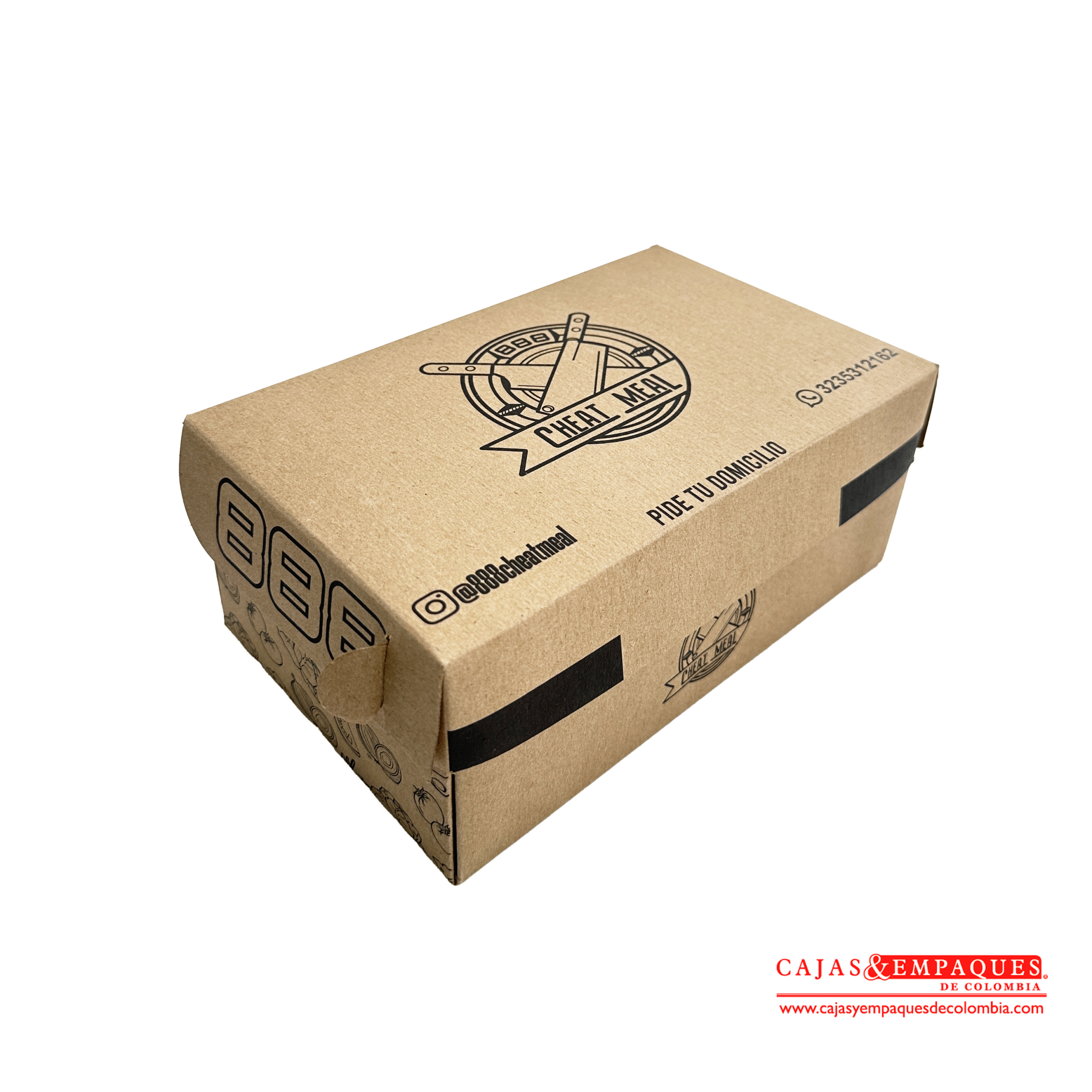 Imagen destacada de Caja plegadiza | Cheat Meal - 19x12x8 cm