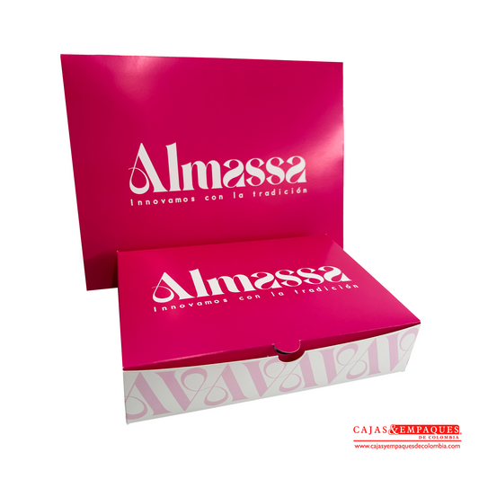 Imagen destacada de Caja plegadiza con parrilla | Almassa - 29x22x5 cm – 22x15x5 cm