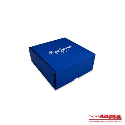 Imagen destacada de Caja plegadiza micro corrugado | Pepe Jeans 22x23x9 cm