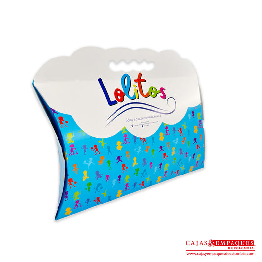 Imagen destacada de Caja tipo cojín | Lolitos 39x6x25 cm