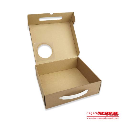 Imagen destacada de Caja plegadiza maletín micro corrugado | Integra Experiencias Desarrollo Infantil 30x26x9 cm
