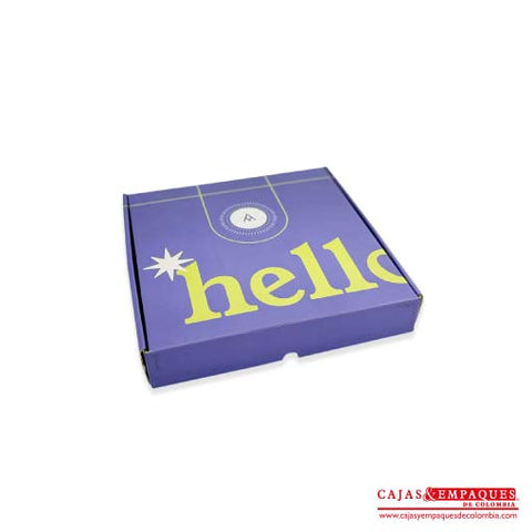 Imagen destacada de Caja plegadiza micro corrugado | Mandalas Para el Alma 26x25x4.5 cm