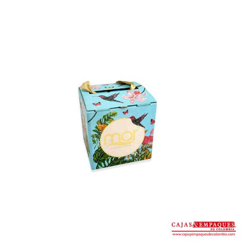 Imagen destacada de Caja solapa micro corrugado | Mar By Marisela Montes 16x16x16 cm