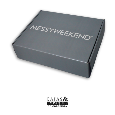 Caja Plegadiza doble pared | MESSYWEEKEND de 30x23x9 cm