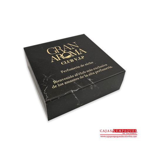 Imagen destacada de Caja pared gruesa funda deslizable | Gran Aroma 9x9x3 cm