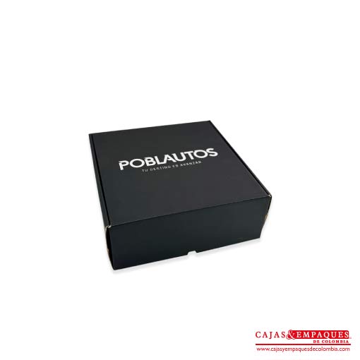 Imagen destacada de Caja plegadiza micro corrugado | Poblautos 24x24x9 cm