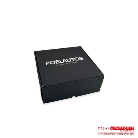 Imagen destacada de Caja plegadiza micro corrugado | Poblautos 24x24x9 cm