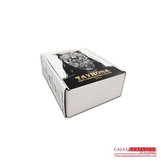 Imagen destacada de Caja plegadiza micro corrugado | Jaguar Siembra - Tayrona 11,3x14x5 cm