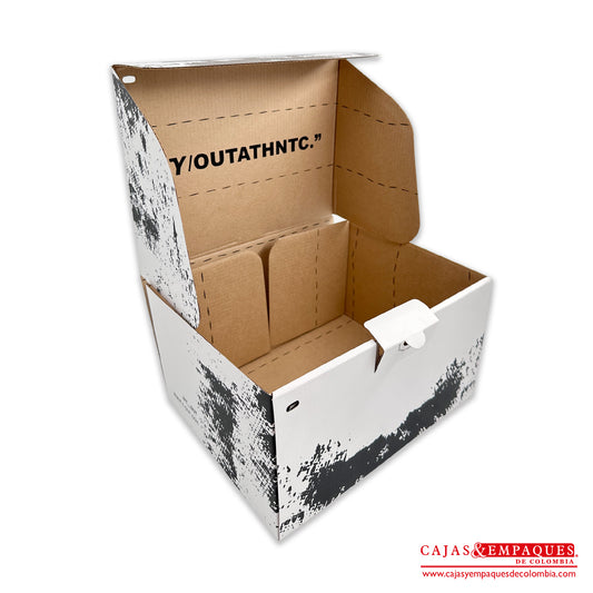 Imagen destacada de Caja plegadiza micro corrugado | Y/OUT 25x20x14 cm