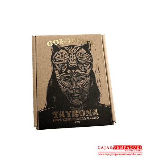 Imagen destacada de Caja plegadiza micro corrugado | Jaguar Siembra - Tayrona 11,3x14x5 cm