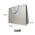 Bolsa ecológica 42x12x32 cm Gris