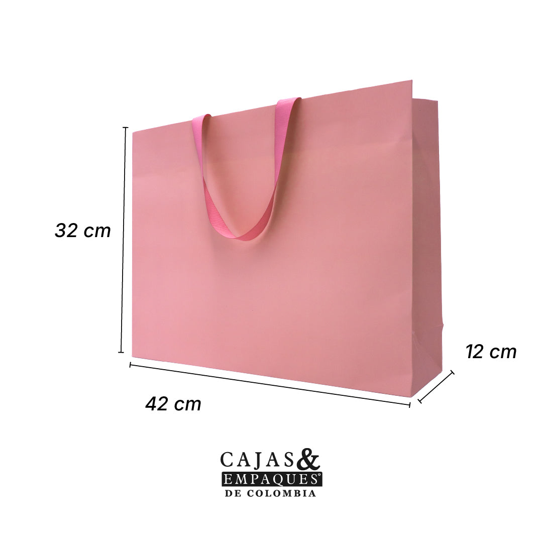 Luxury bag 42x12x32 cm Pink