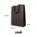 Bolsa ecológica 25x9x34 cm Café