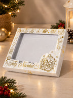 Caja ecológica tapa y base 20x15x3 cm blanco - Pesebre