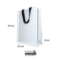 Bolsa de lujo 25x9x34 cm Blanca