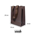 Bolsa de lujo 15x8x20 cm Café