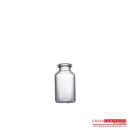 Envase de vidrio 0914 - 10 ml claro Cajas y Empaques de Colombia