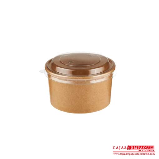 Contenedor para Alimentos tipo Bowl Ecológico 1000 ml Cajas y Empaques de Colombia