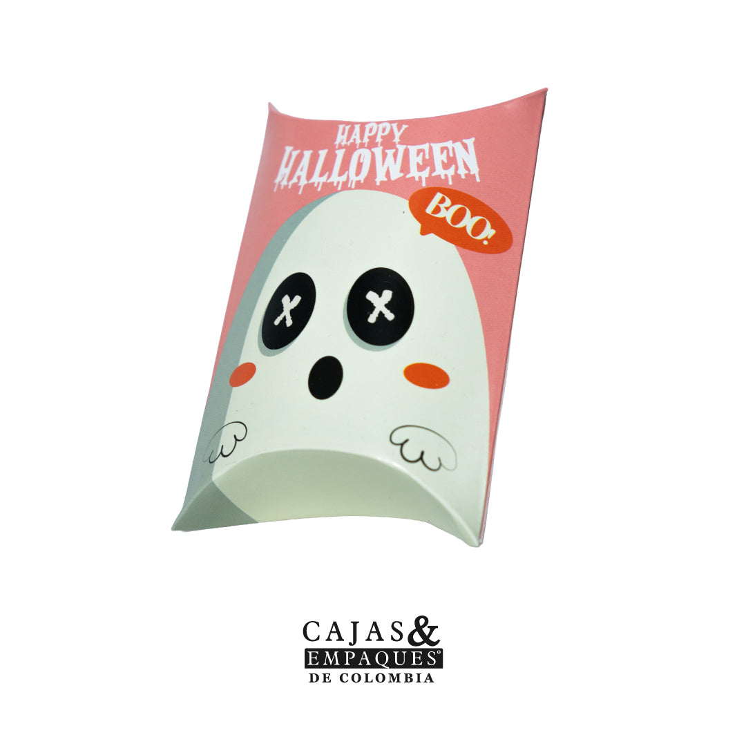 Eco-Friendly Pillow Box 12.6x8.8x3 cm Little Ghost