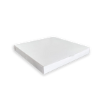 Caja ecológica plegadiza 16x16x2.5 cm blanco Cajas y Empaques de Colombia