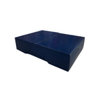 Caja ecológica funda tipo mesa desayuno 35x26x8 cm azul Cajas y Empaques de Colombia