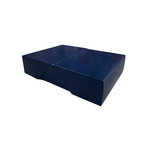 Caja ecológica funda tipo mesa desayuno 35x26x8 cm azul Cajas y Empaques de Colombia