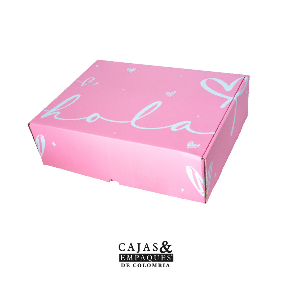 Eco-friendly box with black glossy 10x10x4 cm slip lid