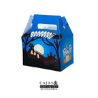 Eco-friendly briefcase-style box 11.3x9x9.7 cm orange