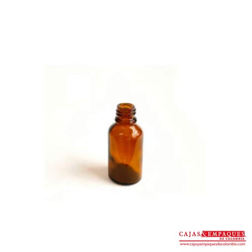 Envase de Vidrio Ambar 25 ml Cajas y Empaques de Colombia