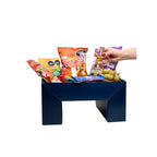 Caja ecológica funda tipo mesa desayuno 35x26x8 cm azul Cajas y Empaques de Colombia