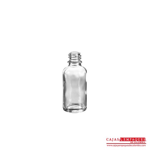 Envase de Vidrio Claro 30 ml Cajas y Empaques de Colombia