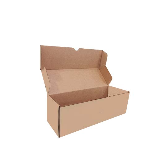 Caja ecológica plegadiza 33x11.3x10 cm micro-corrugado feliz día Cajas y Empaques de Colombia