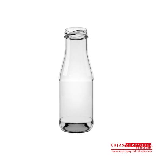 Envase de vidrio 4176 - 227 cc Cajas y Empaques de Colombia