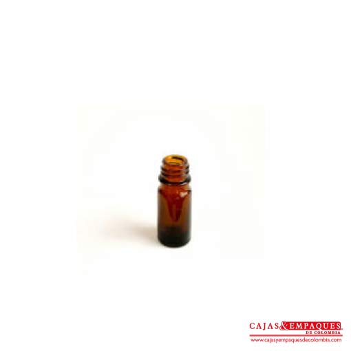 Envase de Vidrio Ambar 5 ml Cajas y Empaques de Colombia