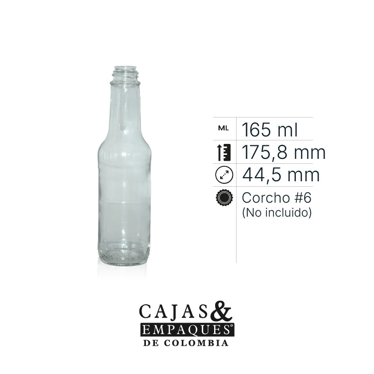 Glass container 3360 - 20 ml amber