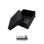 Caja ecológica tapa y base 38x30x16 Negra