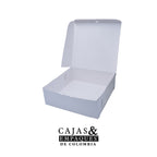 Caja plegadiza 35x35x12 cm blanco